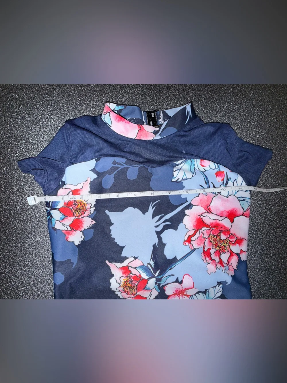 Chic Ballet Floral Dance Leotard Size Child Large